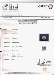 0.46/Cents Natural Diamond With Govt. Lab Certificate (95000)